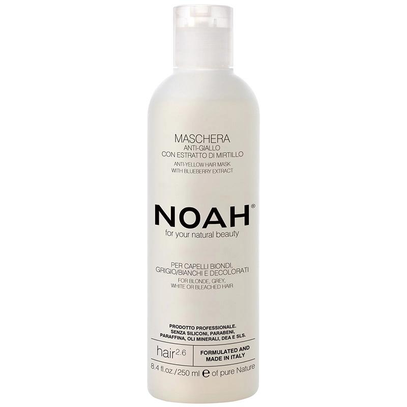Masca naturala cu extract de afine pentru neutralizarea tonurilor de galben 250 ml
