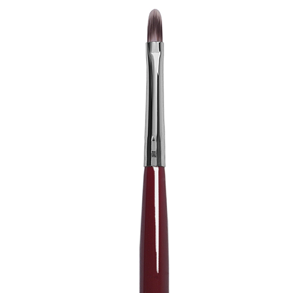 Pensula plata sintetica pestrita pentru texturi cremoase vo04 