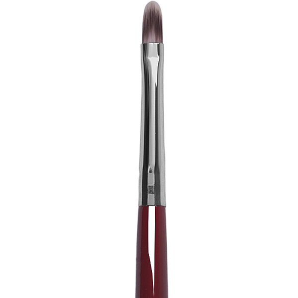 Pensula plata sintetica pestrita pentru texturi cremoase vo06 
