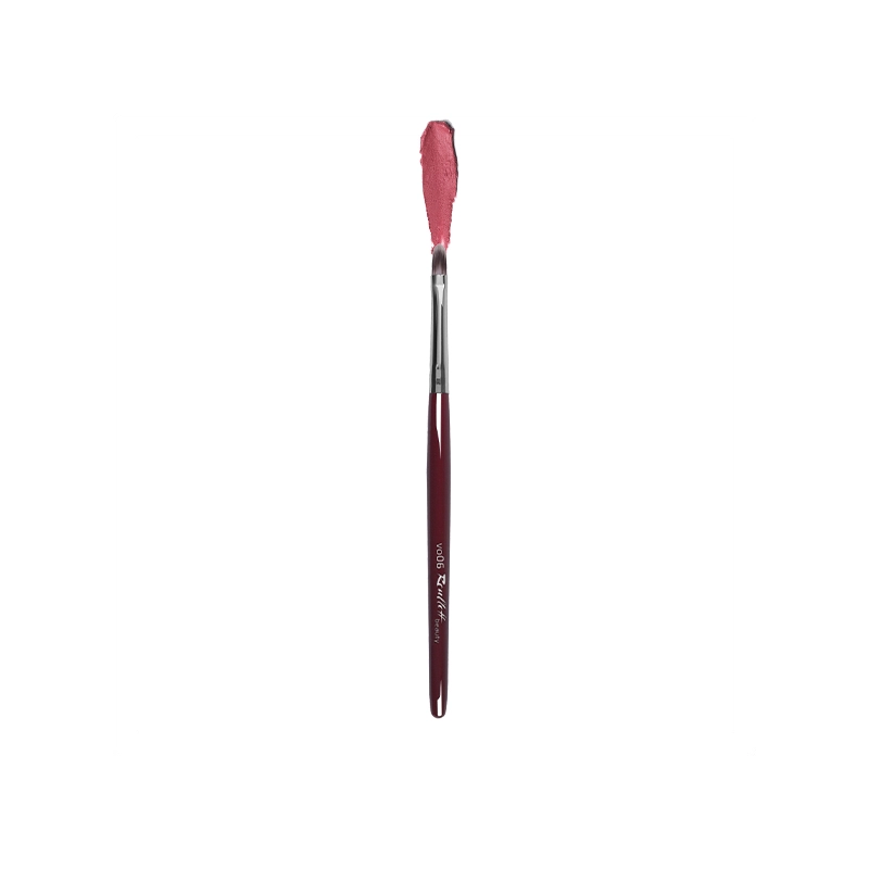 Pensula plata sintetica pestrita pentru texturi cremoase vo06 