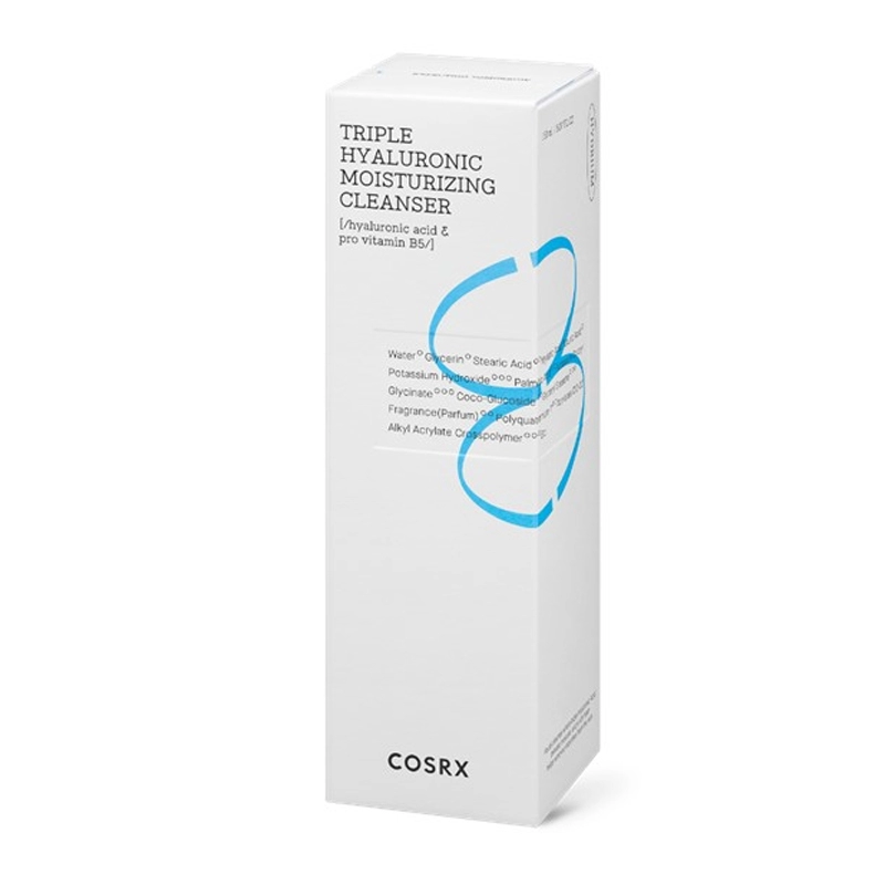 Spuma de curatare cu trei tipuri de acid hialuronic, hydrium