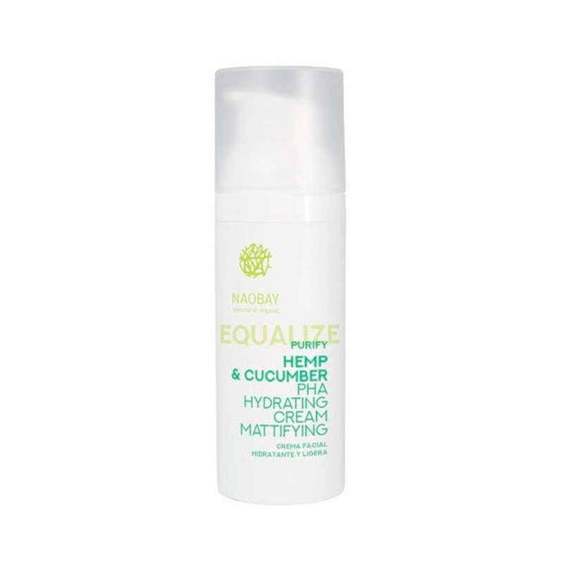 Crema bio matifianta, hidratanta cu canepa si castravete