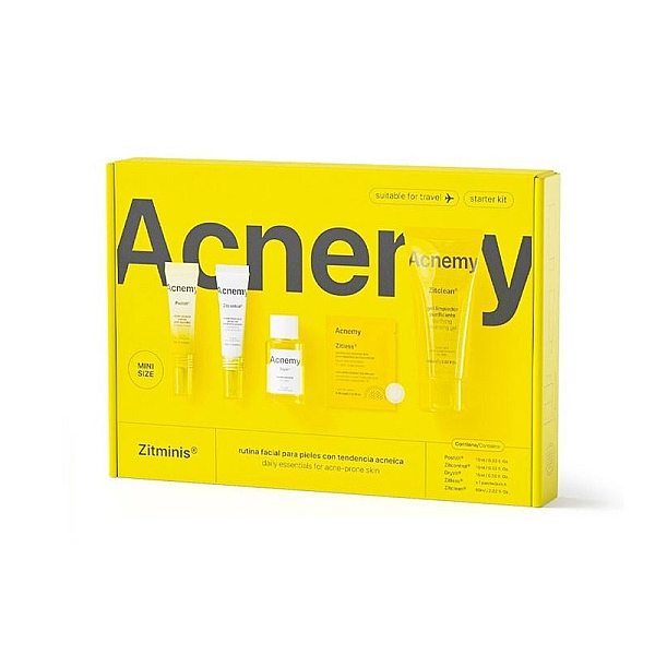 Set rutina completa pentru tenul predispus la acnee zitminis