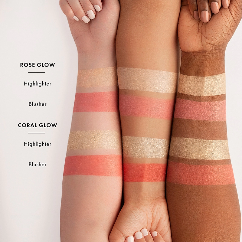 Paleta duo silk glow coral
