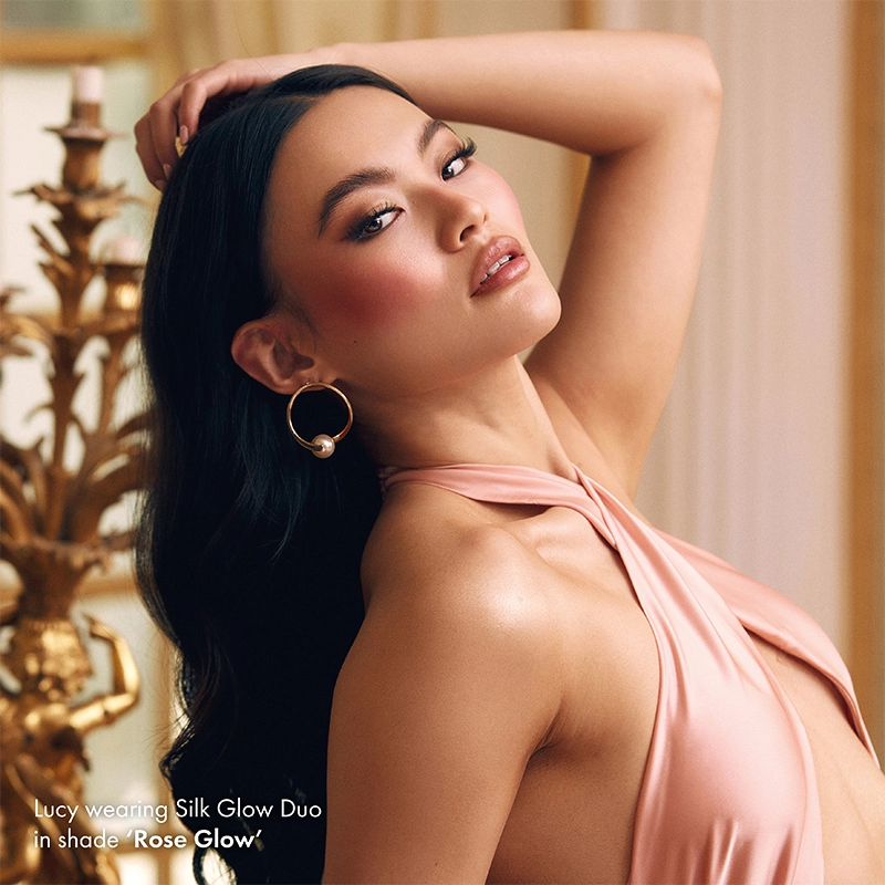 Paleta duo silk glow rose
