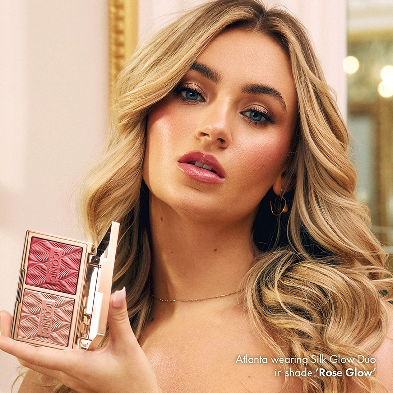 Paleta duo silk glow rose