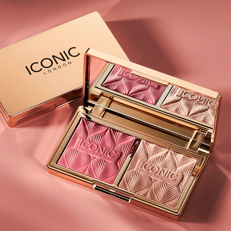 Paleta duo silk glow rose