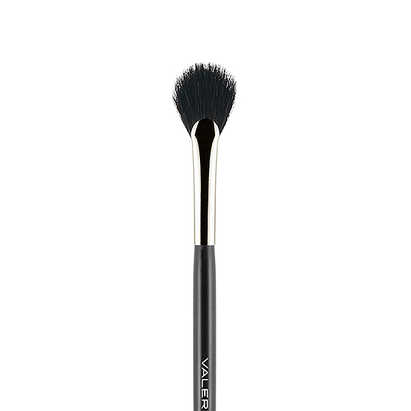 Pensula evantai pentru aplicare iluminator din par natural de raton 6m-9330