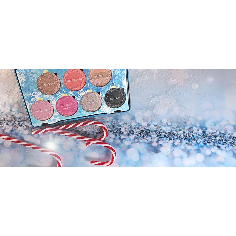 Paleta 7 farduri pentru ochi si fata glow palette winter story