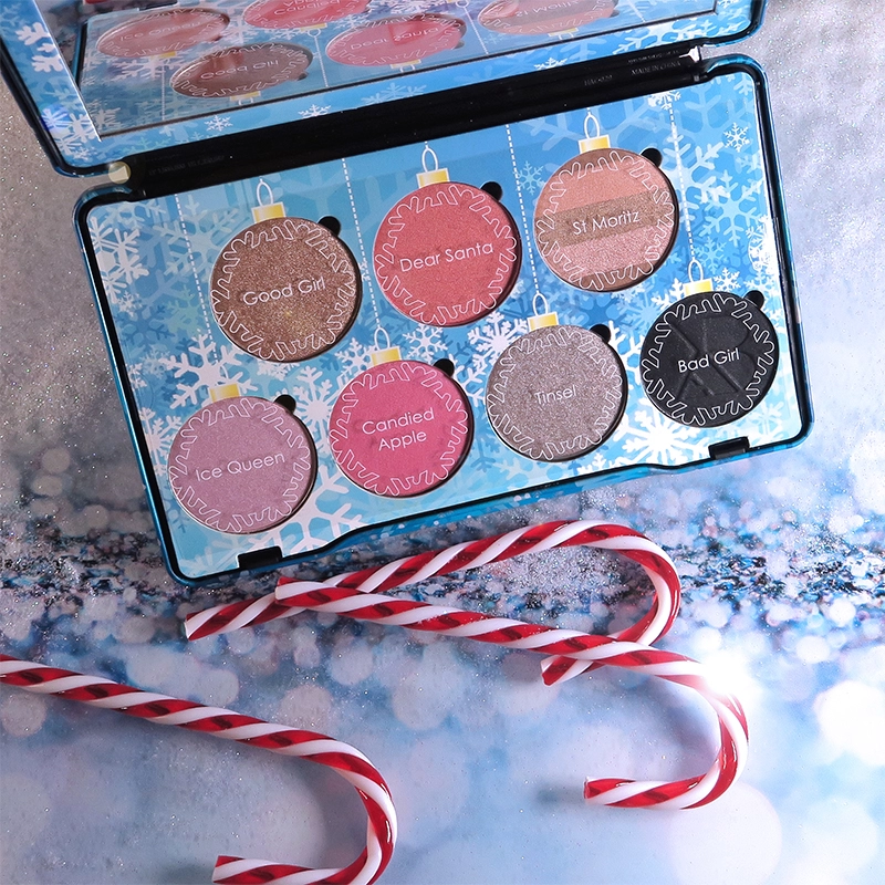 Paleta 7 farduri pentru ochi si fata glow palette winter story