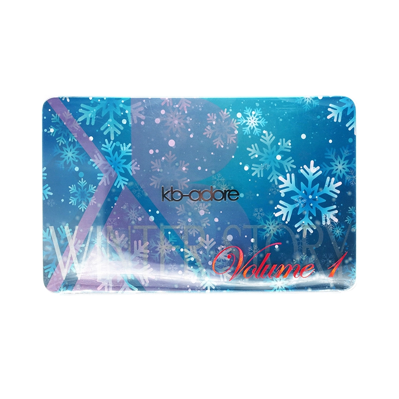 Paleta 7 farduri pentru ochi si fata glow palette winter story