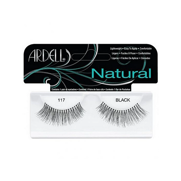Gene false banda din par natural 117 black
