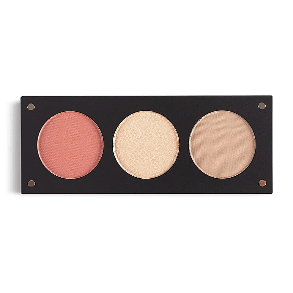 Paleta trio blush, iluminator si sculpting hot stuff