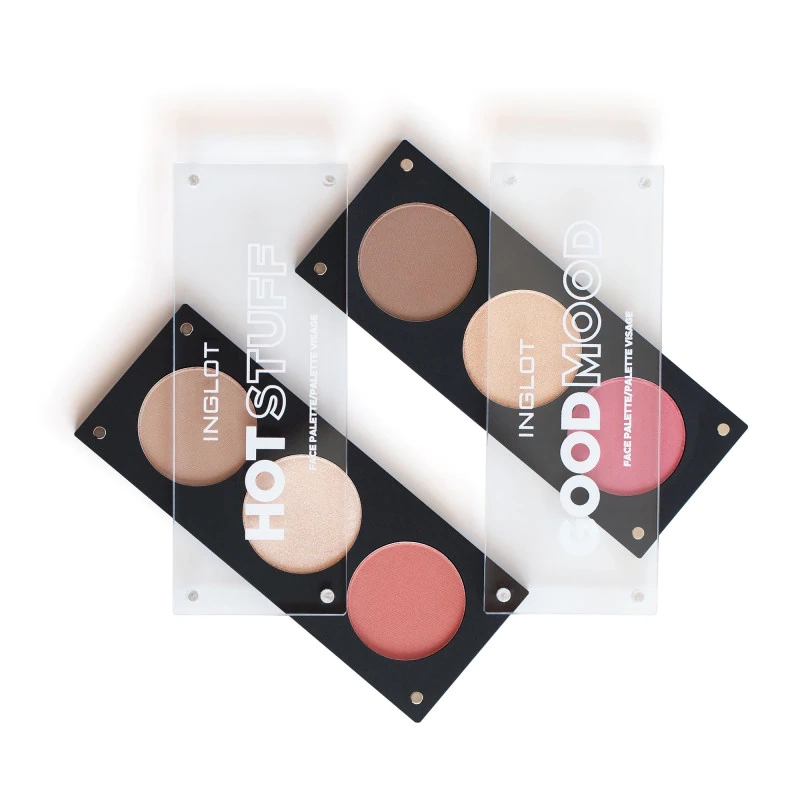 Paleta trio blush, iluminator si sculpting good mood
