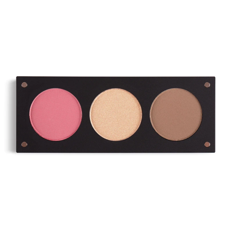 Paleta trio blush, iluminator si sculpting good mood
