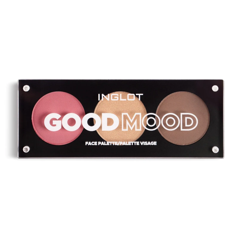 Paleta trio blush, iluminator si sculpting good mood
