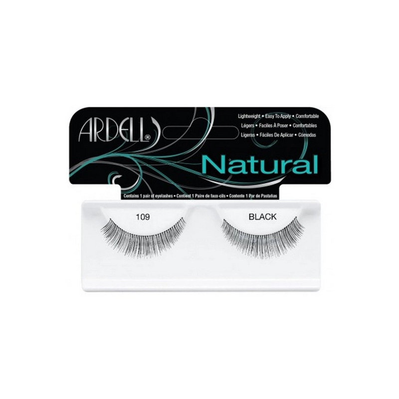 Gene false din par natural 109 demi black