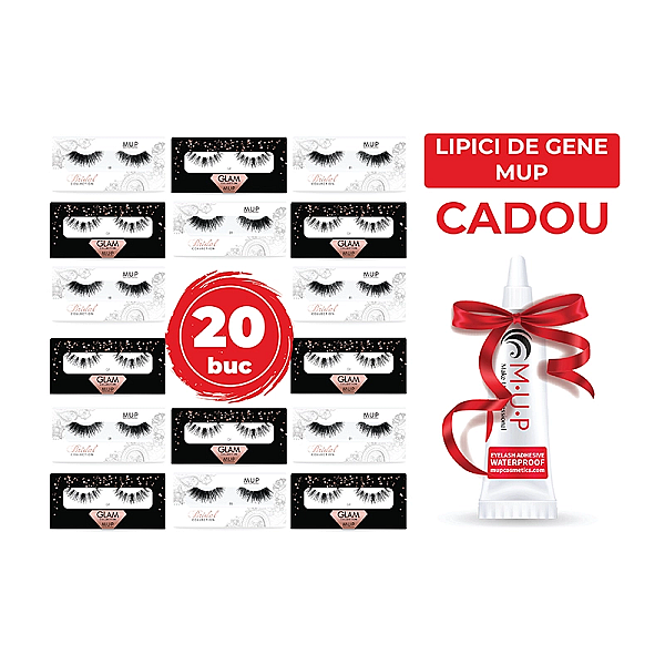 Oferta 20 gene la alegere + lipici mup cadou
