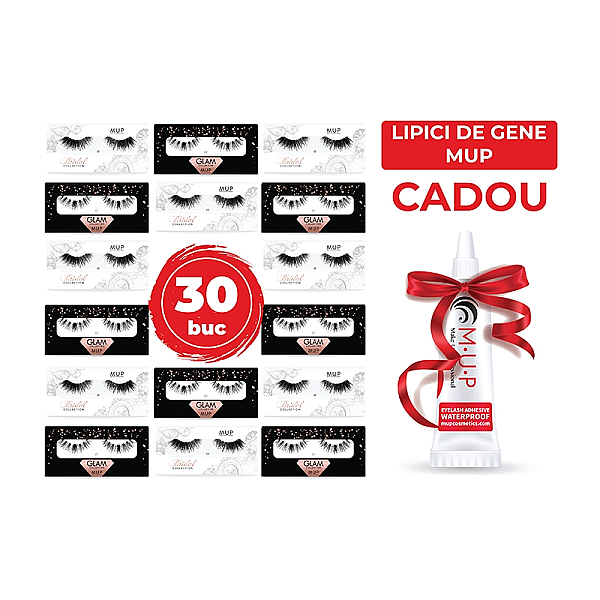 Oferta 30 gene la alegere + lipici mup cadou	