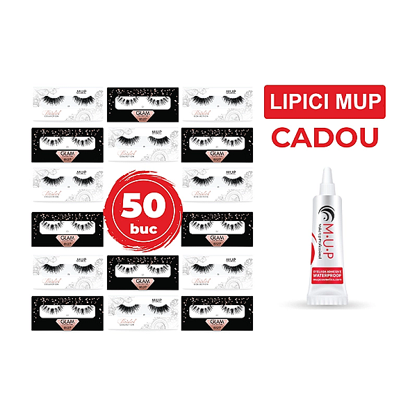 Oferta 50 gene la alegere + lipici mup cadou	