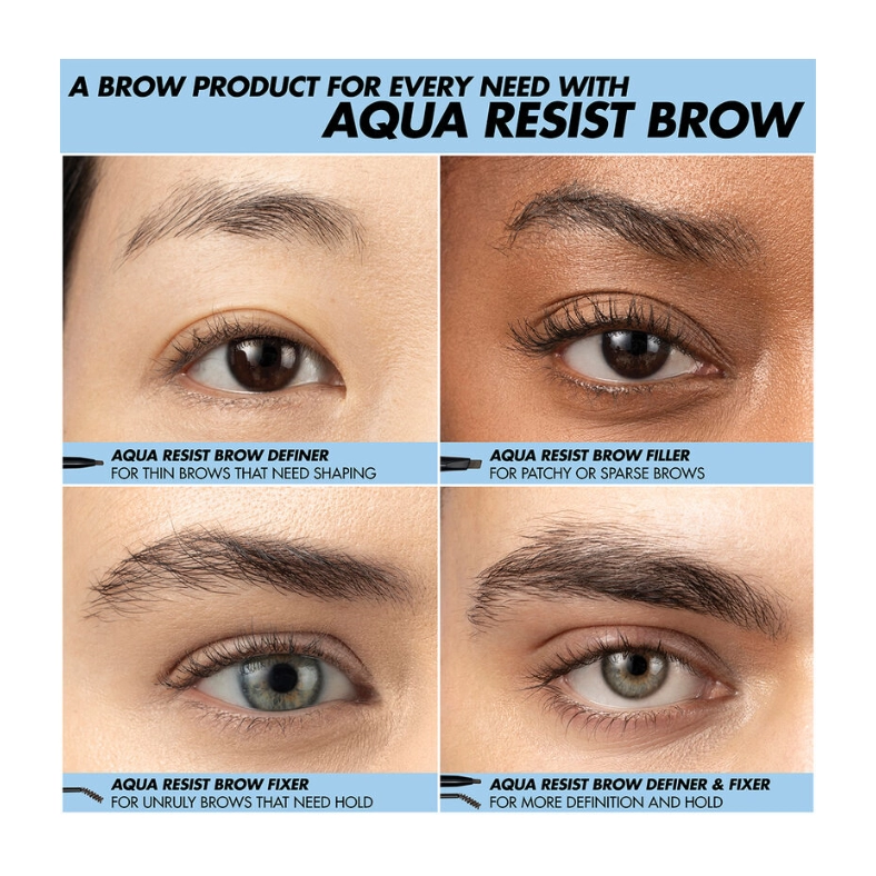Creion pentru sprancene aqua resist brow definer 24h