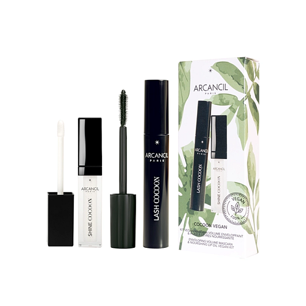 Kit cocoon vegan mascara & lip oil