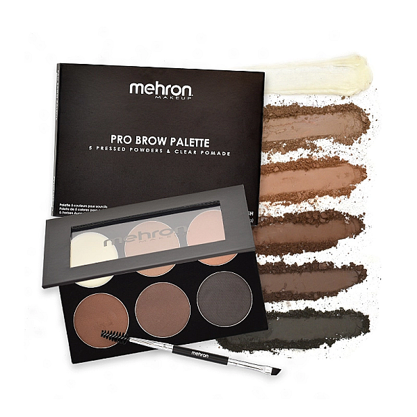 Paleta profesionala pentru sprancene cu pensula pro brow palette