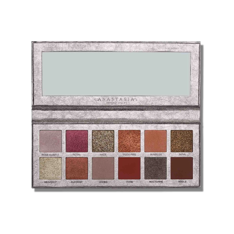 Paleta de farduri rose metals