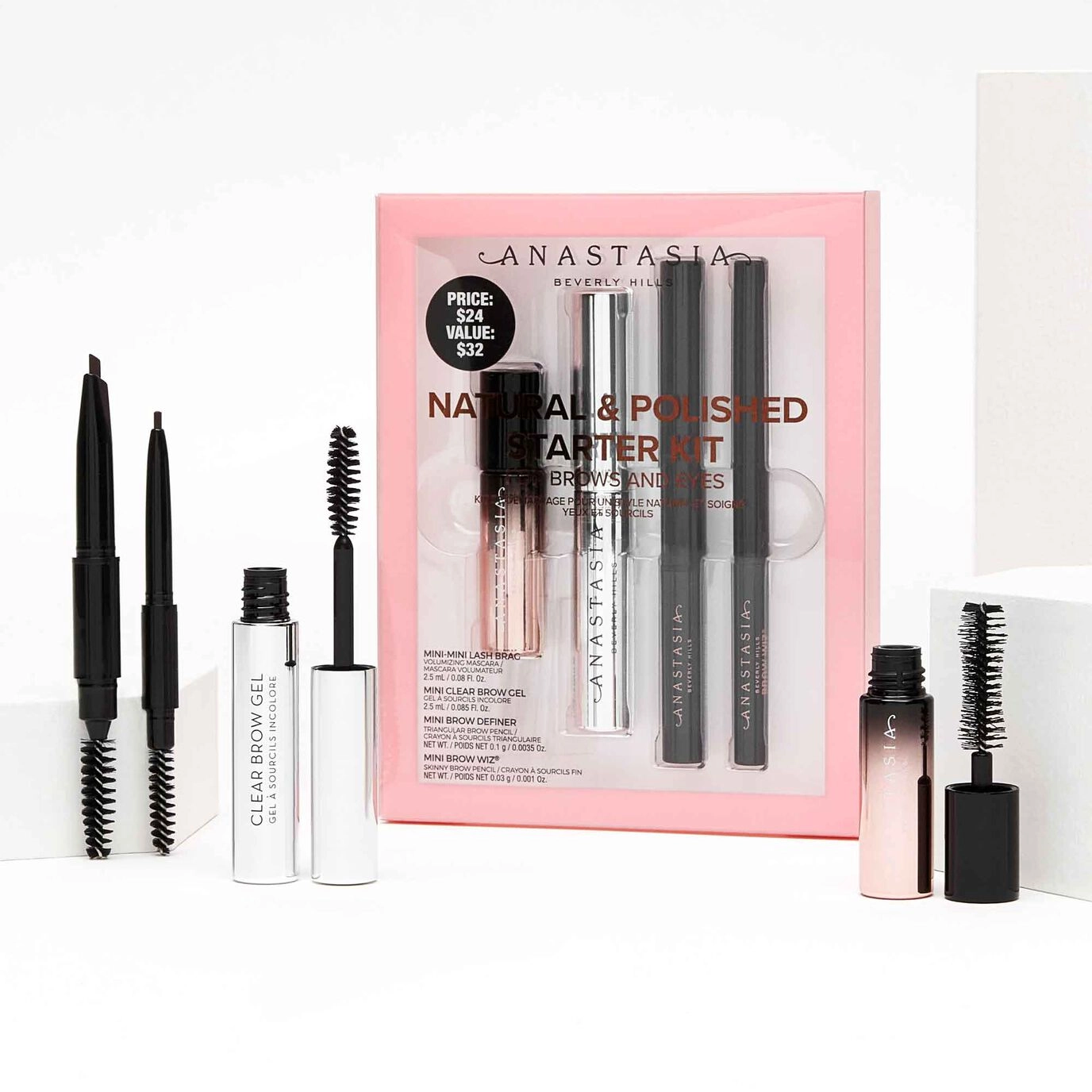 Kit sprancene natural & polished