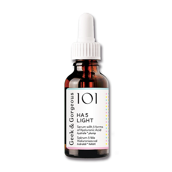 Ser cu acid hialuronic pentru ten mixt, gras ha5 light