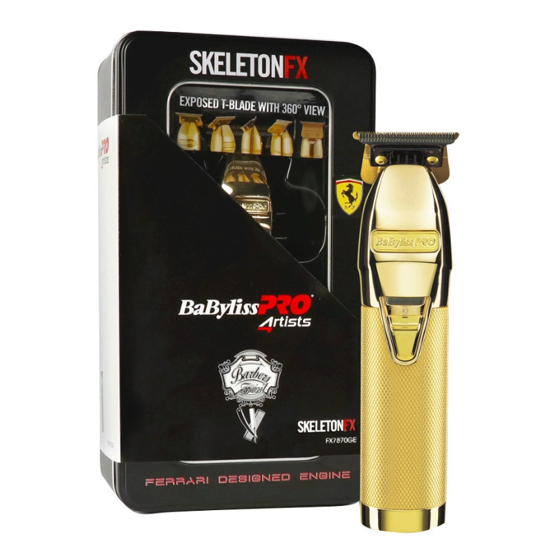 Aparat de contur cu baterie/cablu 4artists fx skeleton gold