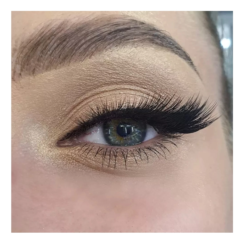 Gene false silk saloon cateye