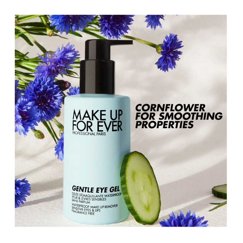 Demachiant waterproof gentle eye gel 