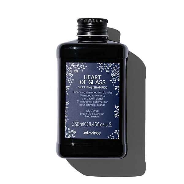 Sampon pentru par blond heart of glass silkening shampoo