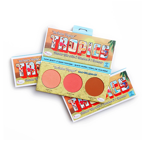 Paleta blush si bronzer voyage tropics trio