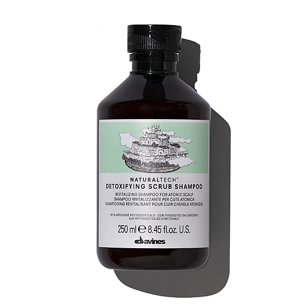 Sampon scrub pentru detoxifiere si curatare intensa naturaltech detoxifying