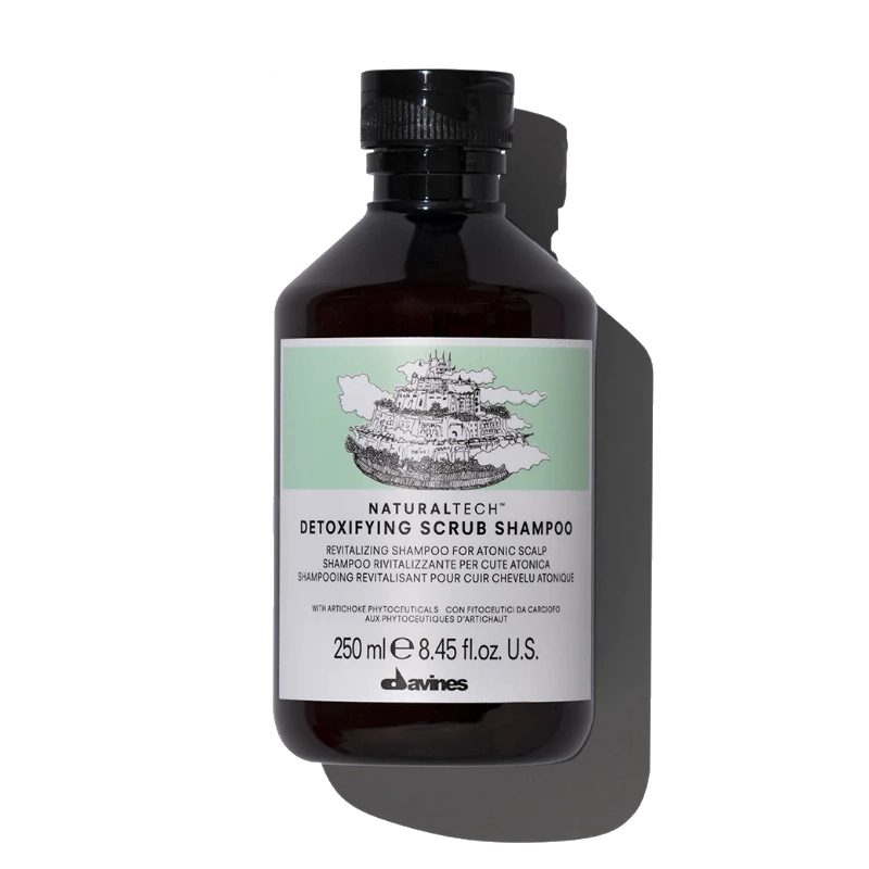 Sampon scrub pentru detoxifiere si curatare intensa naturaltech detoxifying
