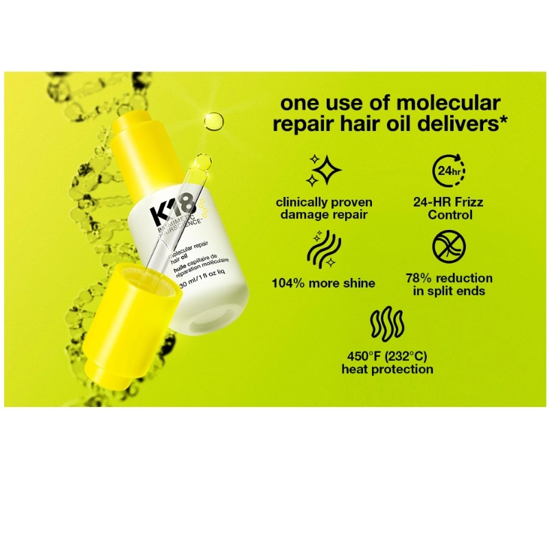 Ulei de par pentru reparare moleculara biomimetic hairscience molecular repair hair oil