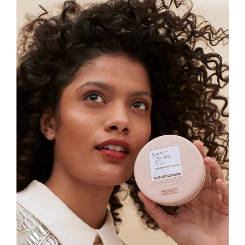 Masca de rehidratare cu keratina lisse design keratin therapy