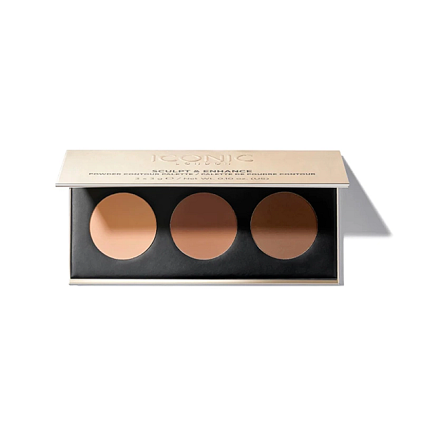 Paleta trio farduri pentru contur sculpt and enhance powder contour