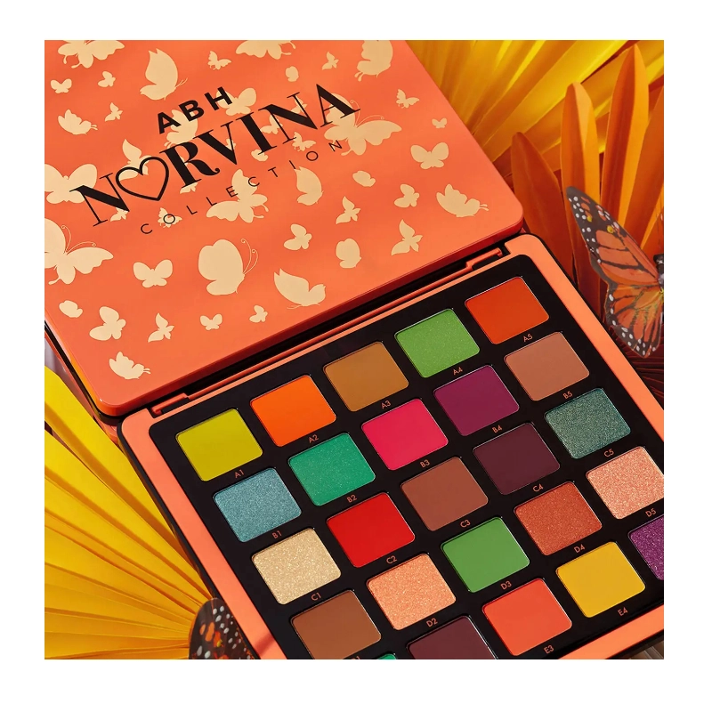 Paleta de farduri norvina pro pigment palette vol 3 