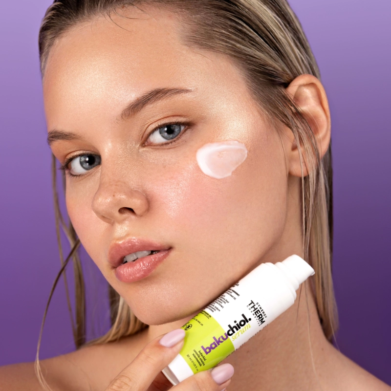 Ser cu bakuchiol, centella asiatica si niacinamide 