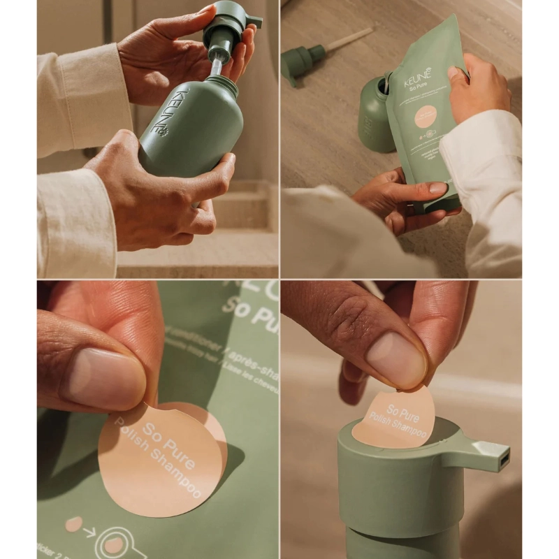 Balsam reparator pentru par uscat si deteriorat so pure restore refill