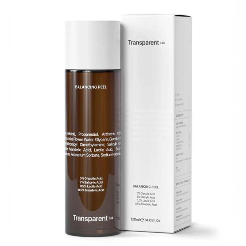 Toner exfoliant cu aha si bha balancing peel