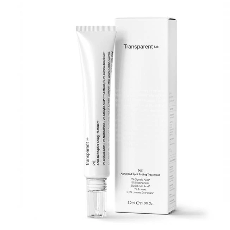Tratament local pentru semnele rosii postacneice cu aha, niacinamide si bha pie