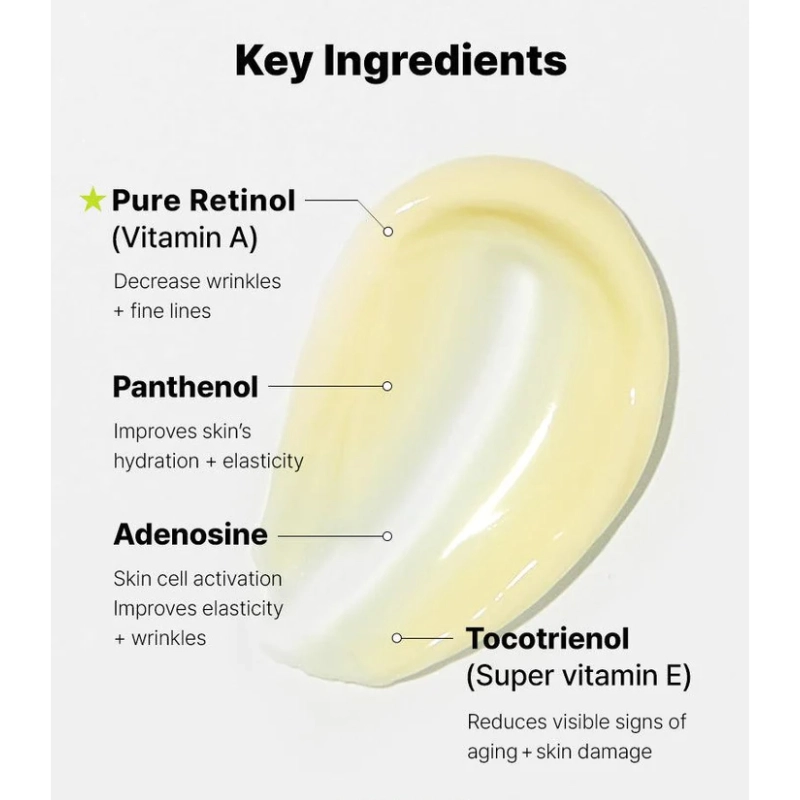 Crema anti-aging cu retinol 0.1%