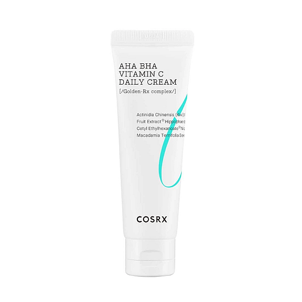 Crema revitalizanta cu aha, bha si vitamina c