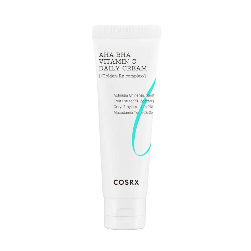 Crema revitalizanta cu aha, bha si vitamina c