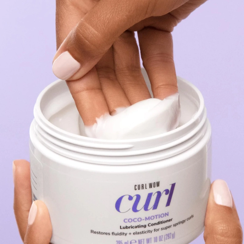 Balsam hidratant pentru par cret coco motion
