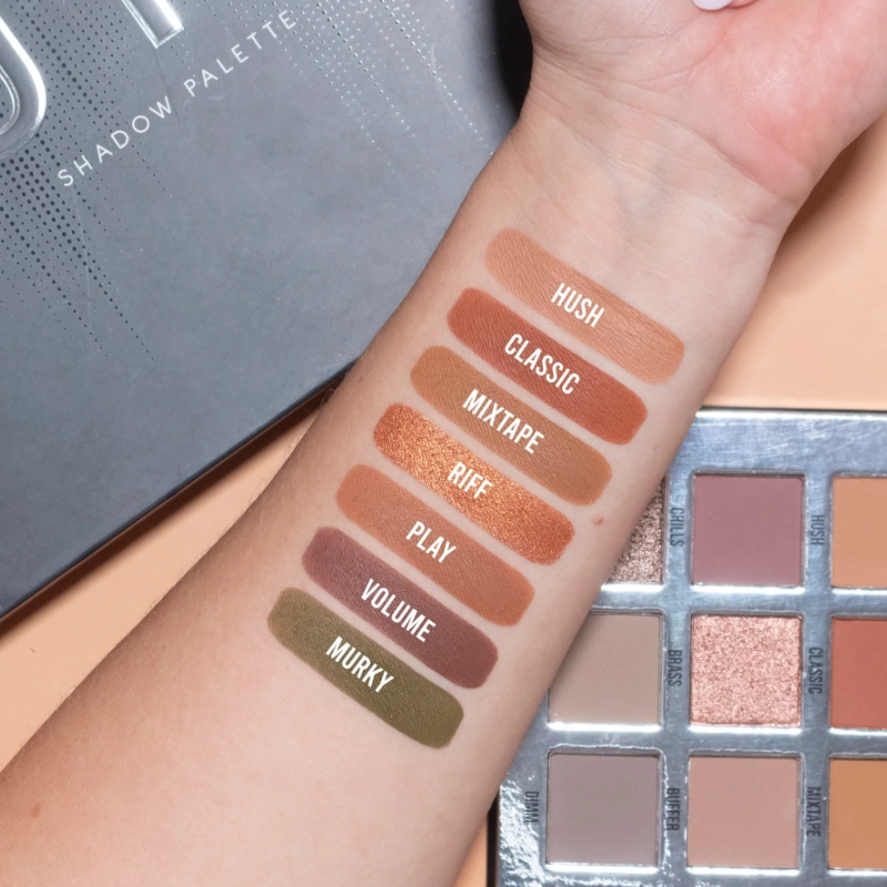 Paleta farduri nude muted 